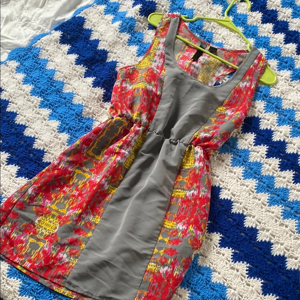 Colorful Sleeveless Dress